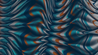 Colorful abstract wavy lines fractals - colorful abstract background free wallpaper