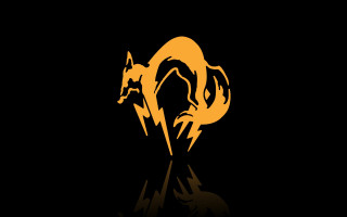 Black orange fox logo horse - a fox free wallpaper