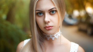 Anna hotchkis blue eyes white - a street corner free wallpaper
