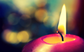 Candle blurry background bokeh moon - bracha l. ettinger free wallpaper
