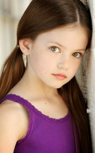 Young girl long hair serious 2 - white background free wallpaper for mobile