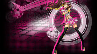 Girl pink dress black boots - black boot free wallpaper