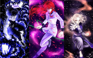 Anime characters different poses colorful - the other free wallpaper
