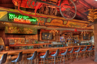 Bar bikes bottles folkart digital - bottle free wallpaper