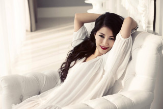 Woman smiling poster chen lu - chen lu free wallpaper for desktop