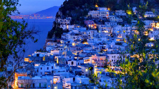 City night lights bridge tower - the building free wallpaper