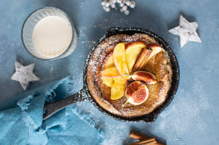 Pan food fruit milk blue - star and a star free wallpaper