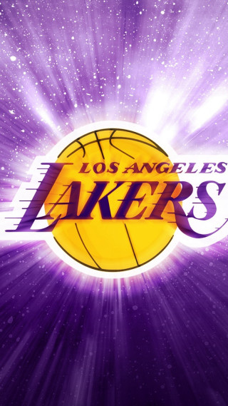 Lakers logo purple background stars - a purple background free wallpaper for mobile
