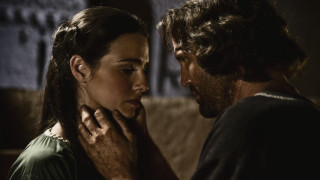 Man woman standing together dark - the others face free wallpaper