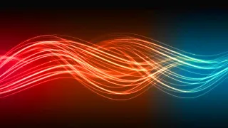 Colorful background light wave black - blue free wallpaper