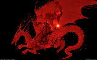 Red dragon woman horse blood - a red dragon free wallpaper