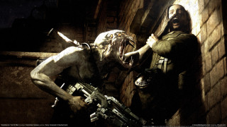 Man zombie beard antipodeans gun - his hand and a man free wallpaper