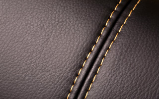 Black leather gold stitching arts - christian hilfgott brand free wallpaper