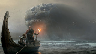Man boat torch group fire 2 - a man in a boat free wallpaper