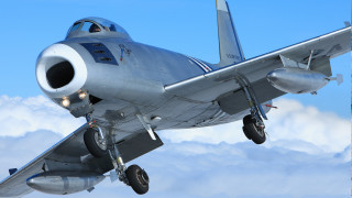 Silver airplane clouds mountain ocean - a silver airplane free wallpaper