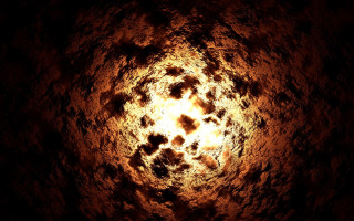 Fireball mandelbrot ambient occlusion explosion 2 - global illumination free wallpaper