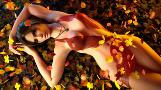 Flower fall petals woman nature - petal and petals free wallpaper