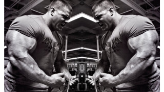 Man squat barbell gym mirrors - anthony palumbo free wallpaper