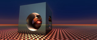 Recursive illusion raytraced kimono abstract - elizabeth murray free wallpaper for desktop