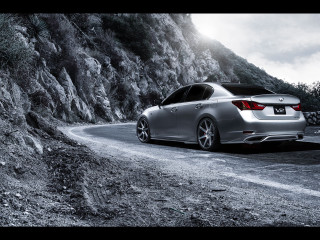 Silver car road mountain sky - a mountain side free wallpaper