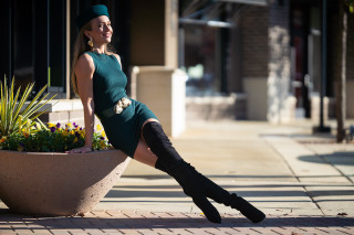 Daphne mcclure green dress black - a planter free wallpaper