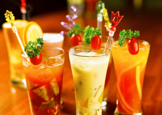 Drinks garnishes blurry background christmas - blender free wallpaper for desktop