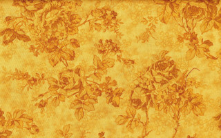 Yellow floral wallpaper brown border - a brown border free wallpaper