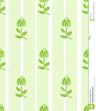 Green flower striped background leaves - striped free wallpaper for tablet