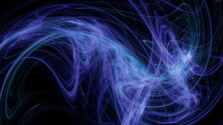 Blue magic circle swirls generative - arcane free wallpaper