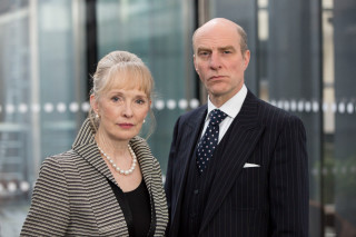 Man woman formal suit glass - david annand free wallpaper