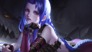 Blue hair purple hair sword - du qiong free wallpaper