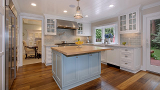 Kitchen center island window yard - a kitchen free wallpaper for desktop