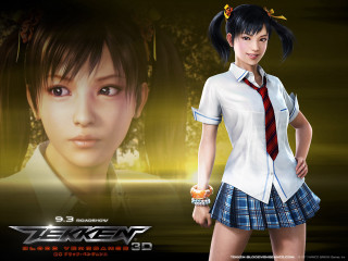 Girl school uniform tie donut - feng zhu free wallpaper