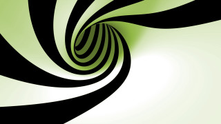 Black white green swirl opart - white swirl free wallpaper