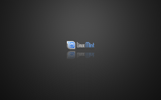 Black background blue white logo 4 - aimitsu free wallpaper