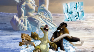 Animals snow statue bear bird - a group of animals free wallpaper