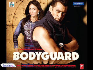 Bodyguard poster man woman wall - a wall free wallpaper for desktop