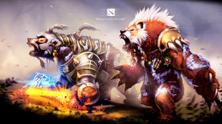 Furry creatures fighting game dark - a game screen free wallpaper