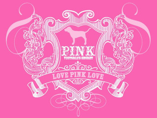 Pink dog ribbon album cover - a ribbon free wallpaper