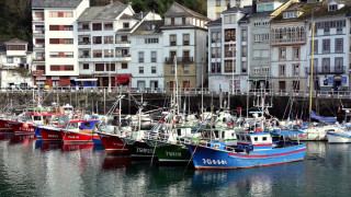 Boats harbor cityscape bridge buildings - unreal engine free wallpaper for desktop