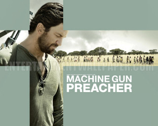 Man gun cross chest front - douglas shuler free wallpaper