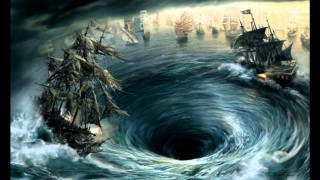 Ship storm painting middle sea - christopher moeller free wallpaper for desktop