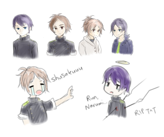 Anime characters expressions diverse faces 5 - different expression free wallpaper