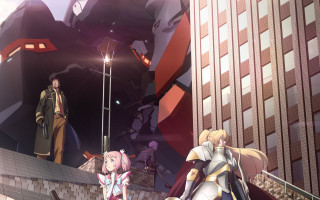 Group people roof tall building - a tall building free wallpaper