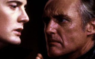 Man black shirt face close - free textures wallpaper for desktop