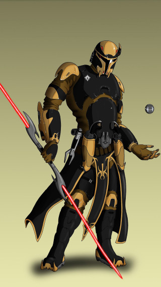 Cartoon man armor swords ball - cedric seaut keos masons free wallpaper for mobile