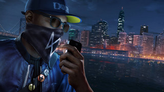 Man baseball cap face mask - a cityscape free wallpaper