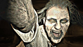 Creepy man knife bloody face - a creepy looking man free wallpaper