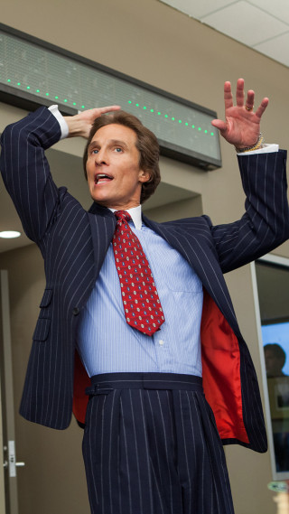 Man suit tie hands up 4 - kitsch movement free wallpaper