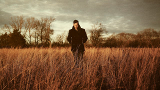 Man field grass trees cloudy - dan smith free wallpaper